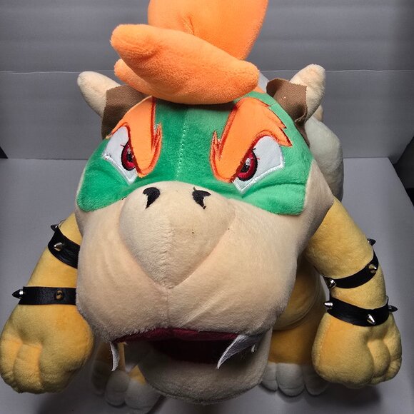 Build-A-Bear Stuffed King Koopa BOWSER Plush NINTENDO Mario 2021 - No Sound - Picture 1 of 4